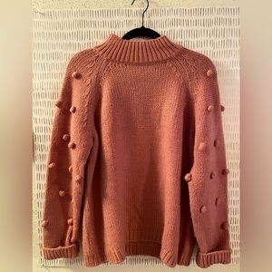 Beautiful Pink Sweater /Turtle Neck